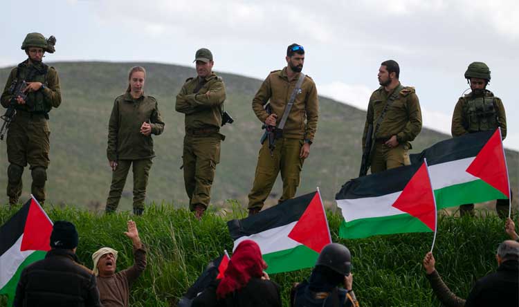 إصابة 4 فلسطينيين بمواجهات مع الجيش الإسرائيلي شمالي الضفة